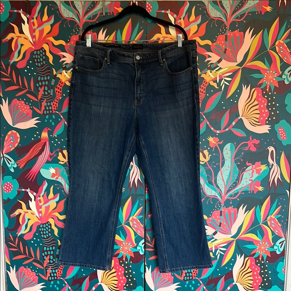 Talbots Blue Straight Leg Jeans Classic Style